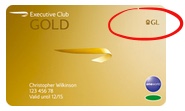 Gold Guest List Card
