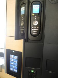 a close-up of a telephone