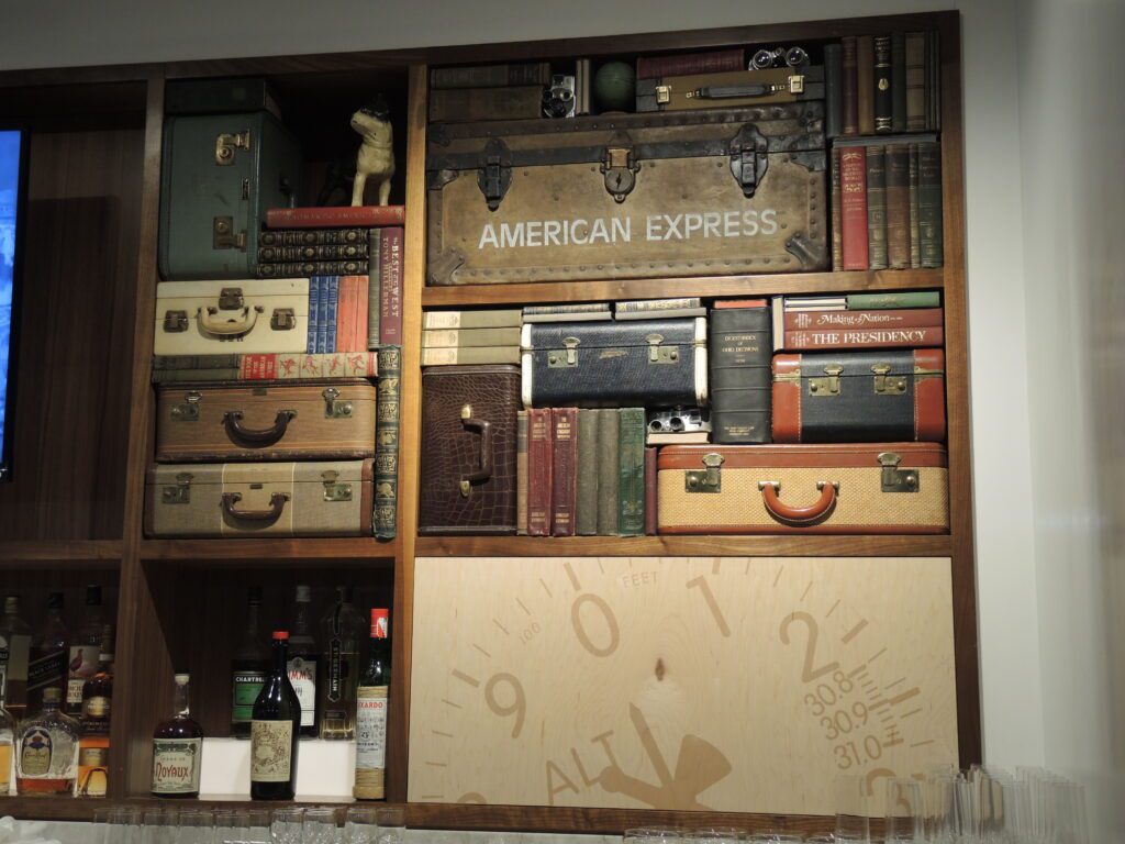 American Express Centurion Lounge SFO decor
