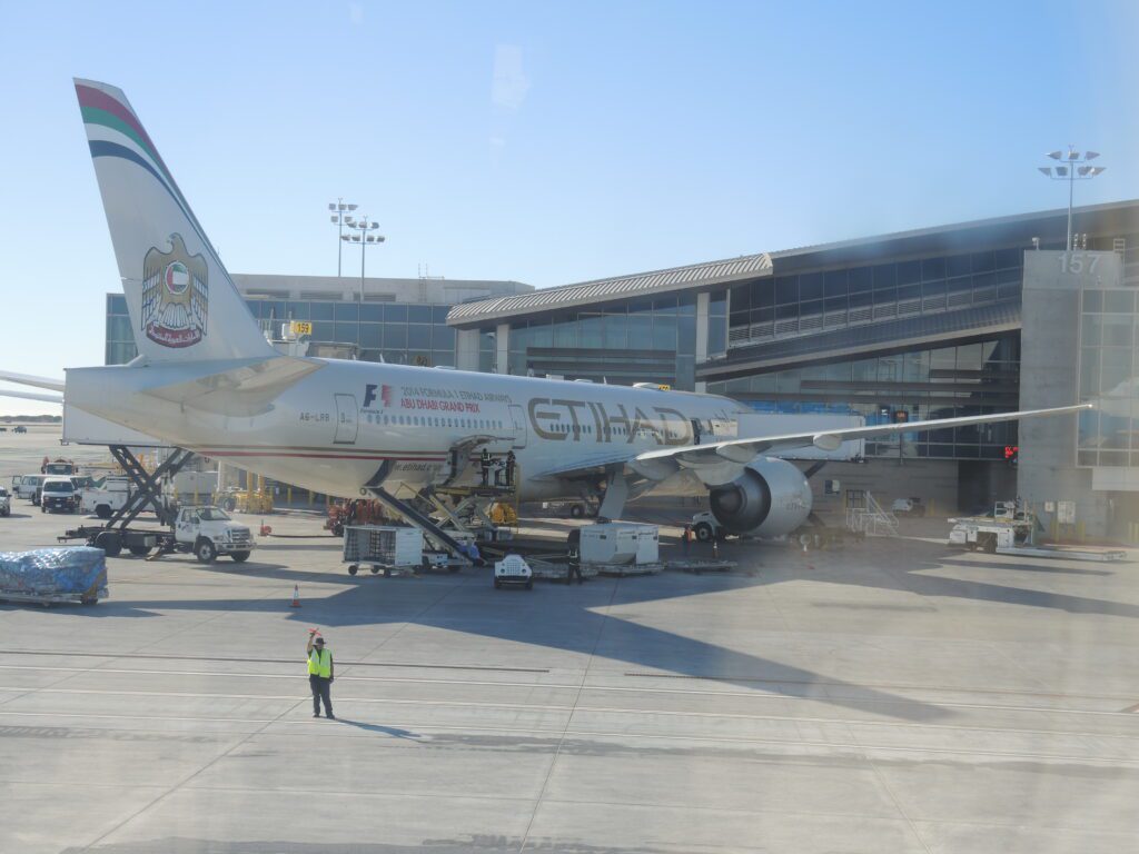 Etihad LAX airport