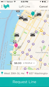 Lyft Line - Fare Estimate