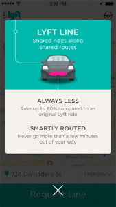 Lyft Line New York City