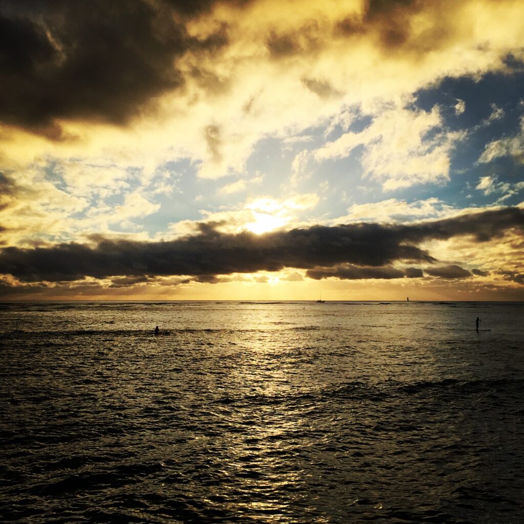 waikiki sunset