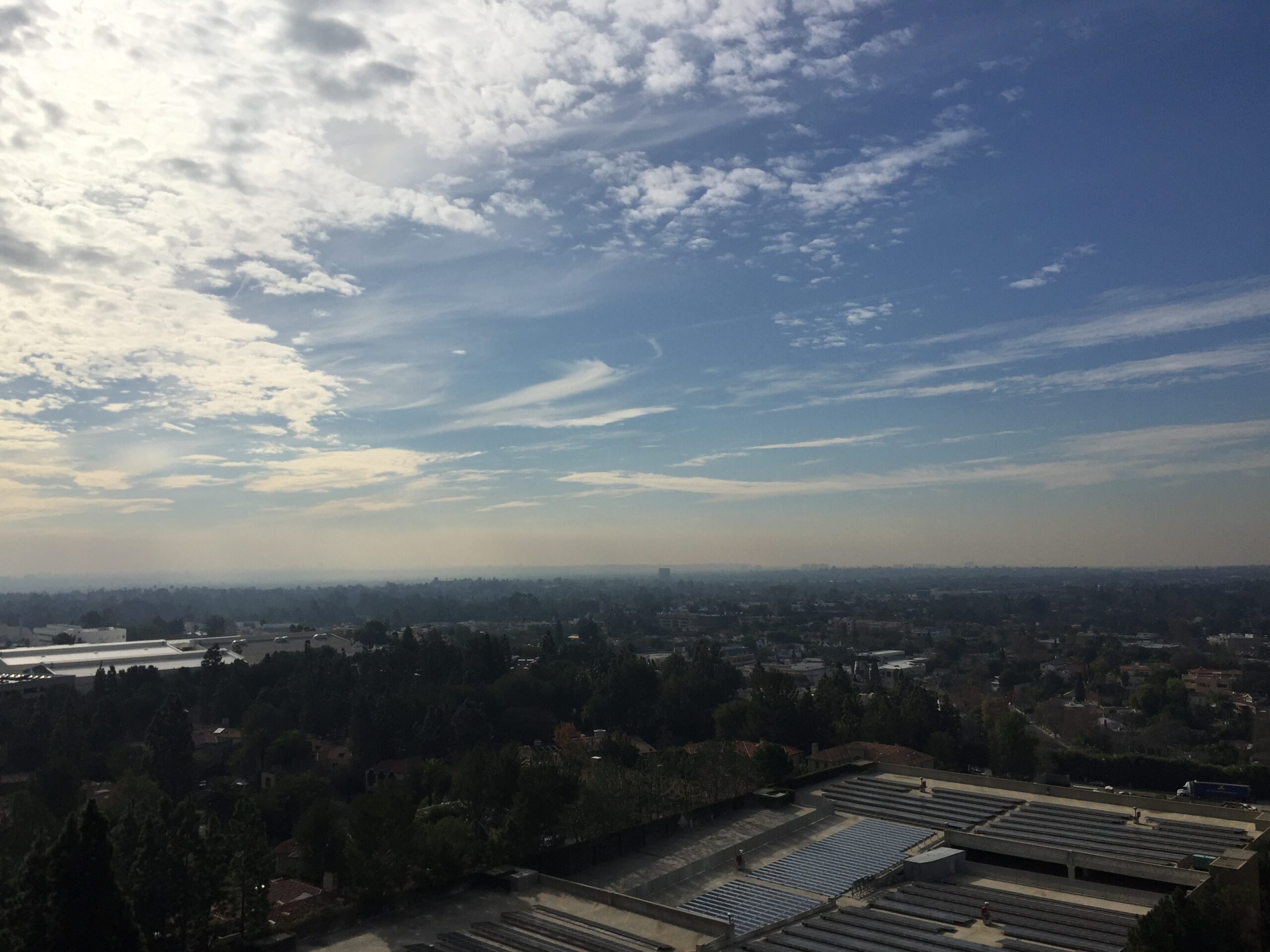 a view of a city from a high point