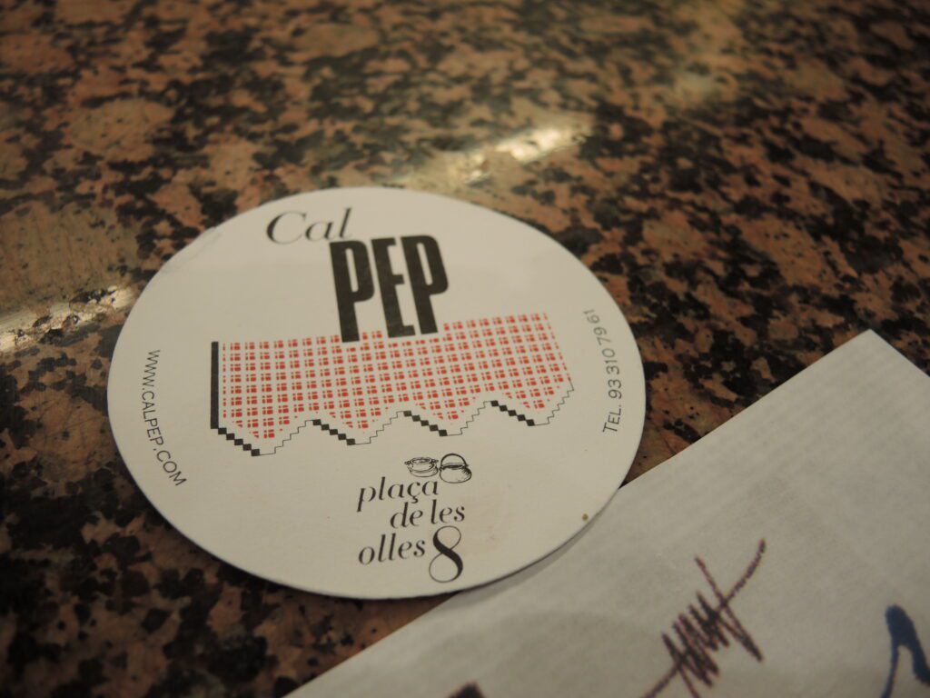 barcelona cal pep dinner