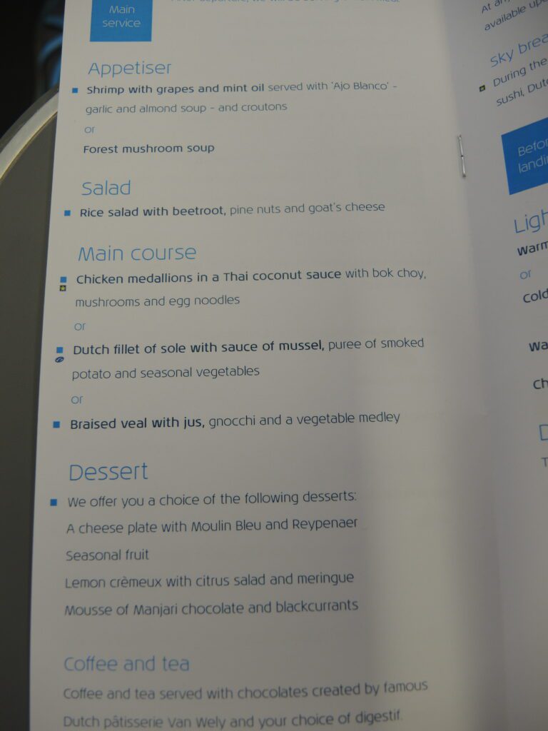 klm business class san francisco reviews