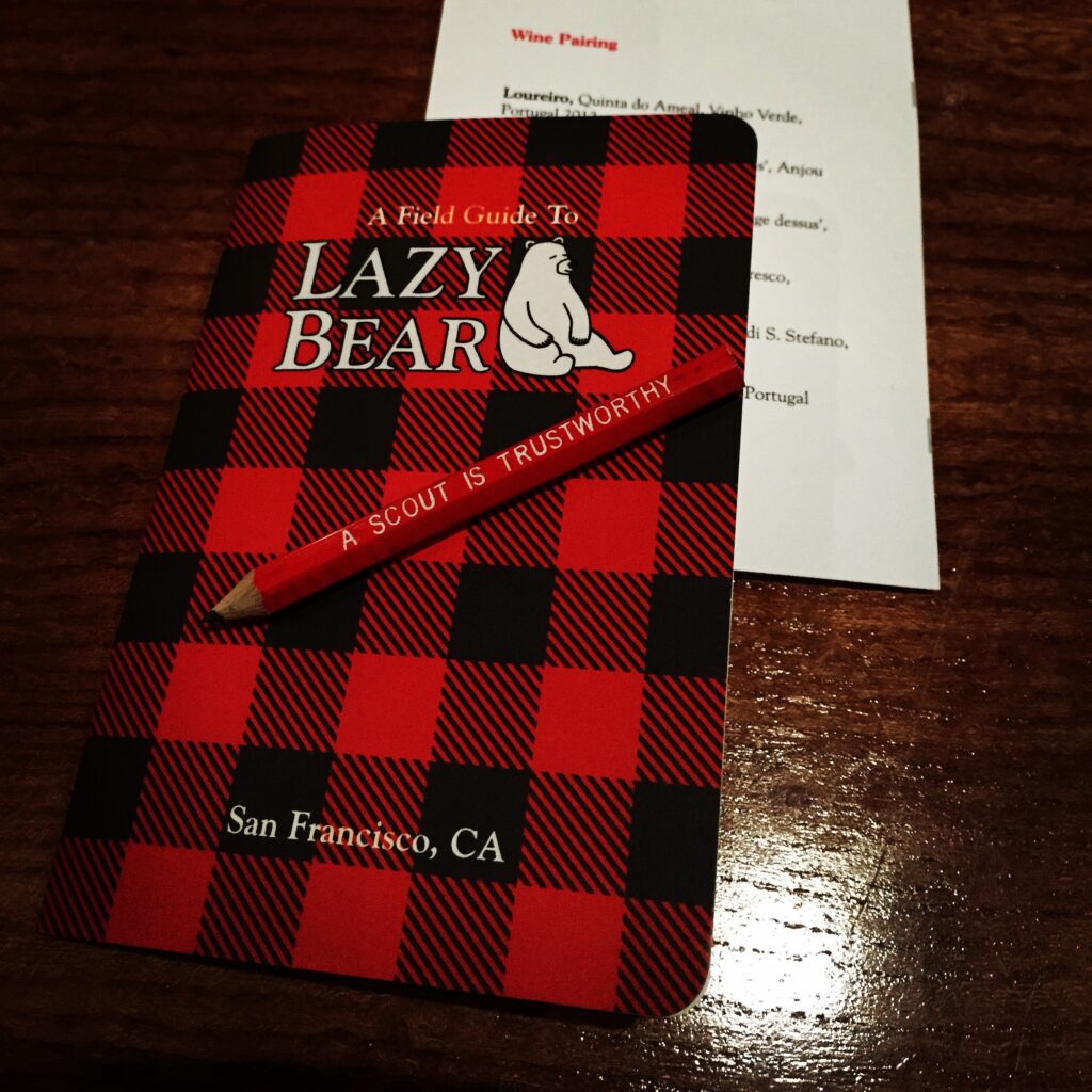 lazy bear san francisco review