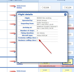 BA Booking Example