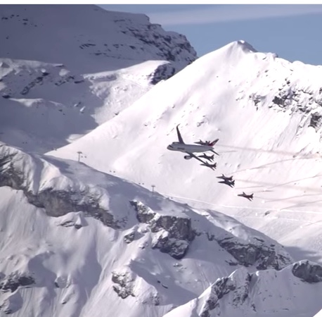Patrouille Suisse and Swiss A320