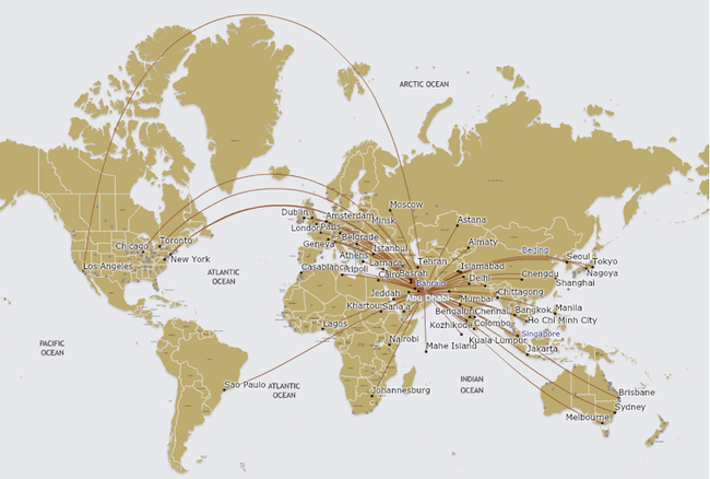 EY route map