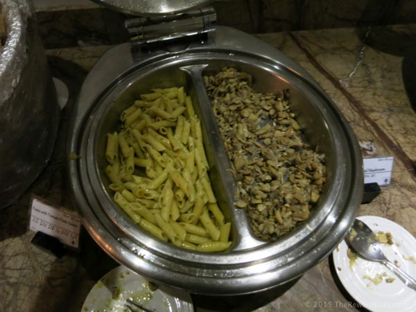 Maldives Airport Lounge Food