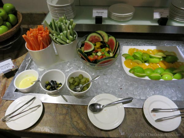 Maldives Airport Lounge Food