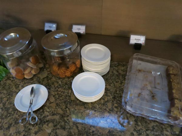 Maldives Airport Lounge snacks