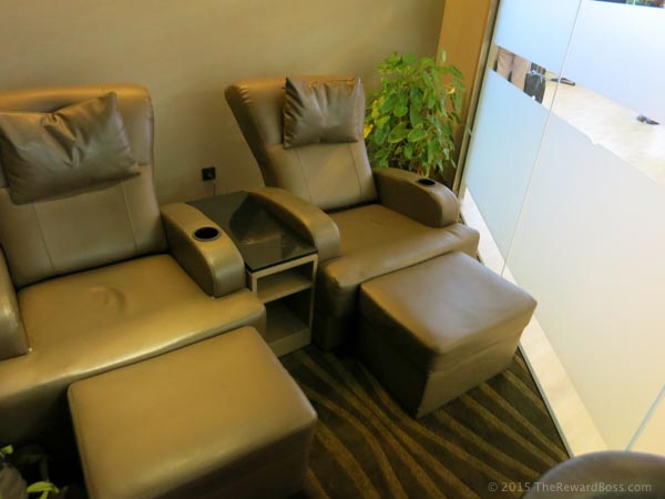Maldives Airport Lounge seating