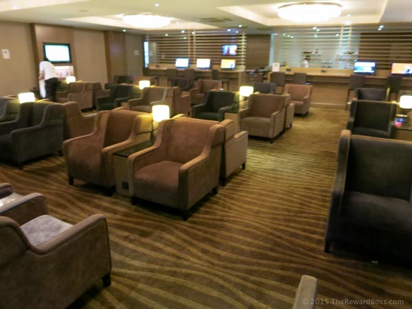 Maldives Airport Lounge seating