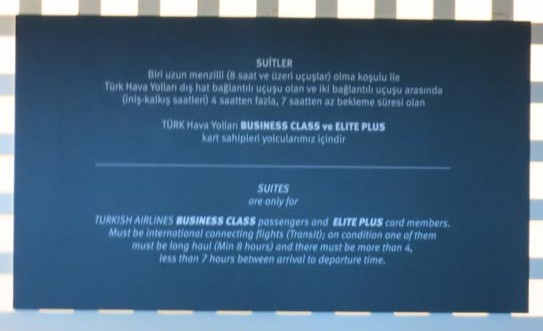 Turkish Air Lounge Istanbul