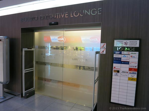 LOT Polish Airlines Lounge Warsaw