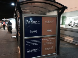 Dublin Airport Radisson - Bus Stop at T1