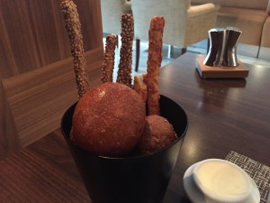 BA Concorde Room JFK - Food