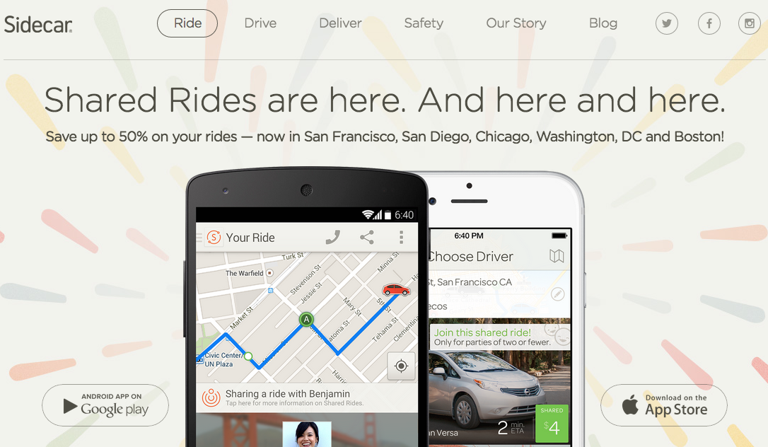 Sidecar Ride Credit