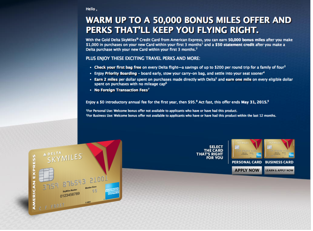 Amex Delta 50k