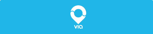 ridewithvia.com via logo