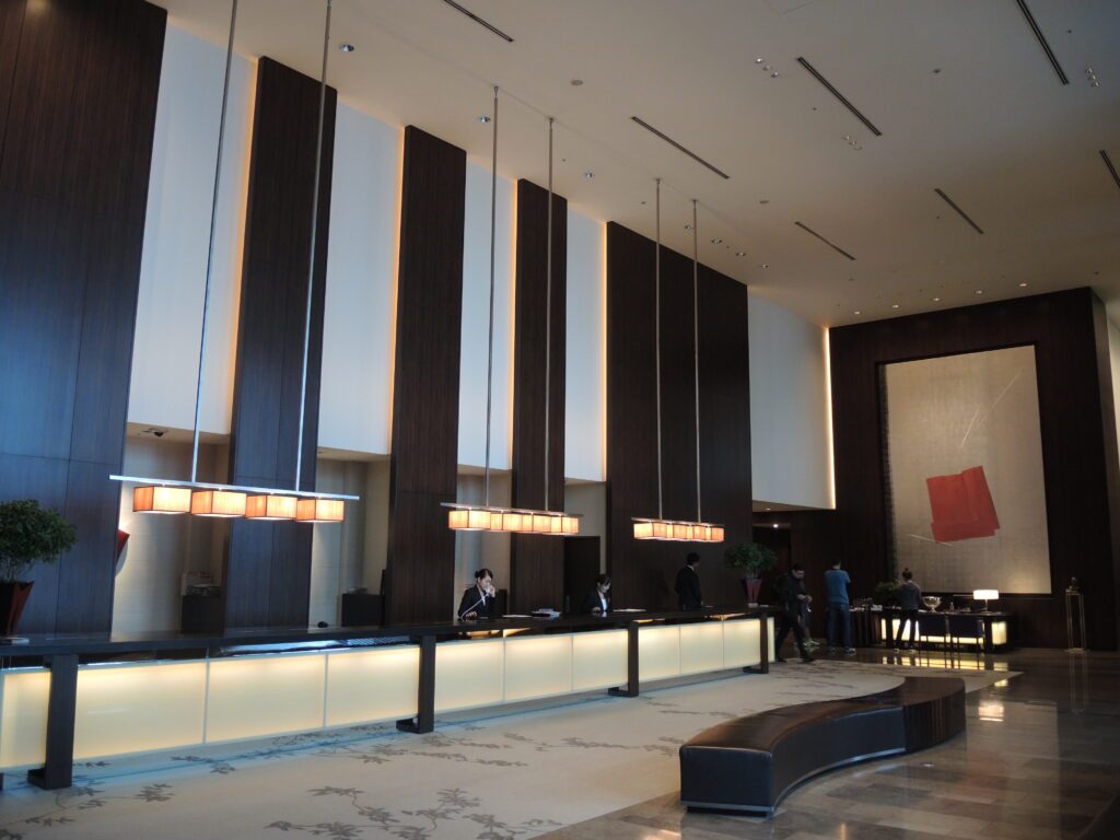 conrad tokyo lobby
