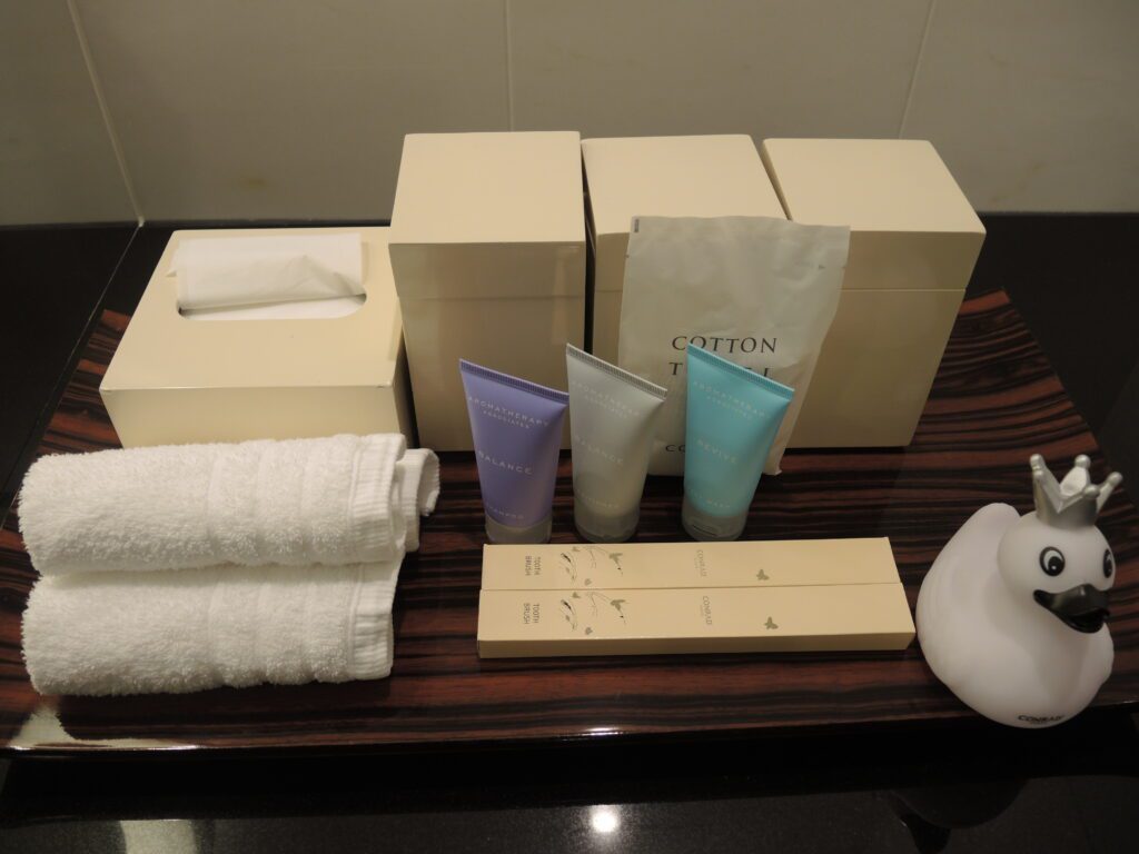 conrad tokyo toilettries