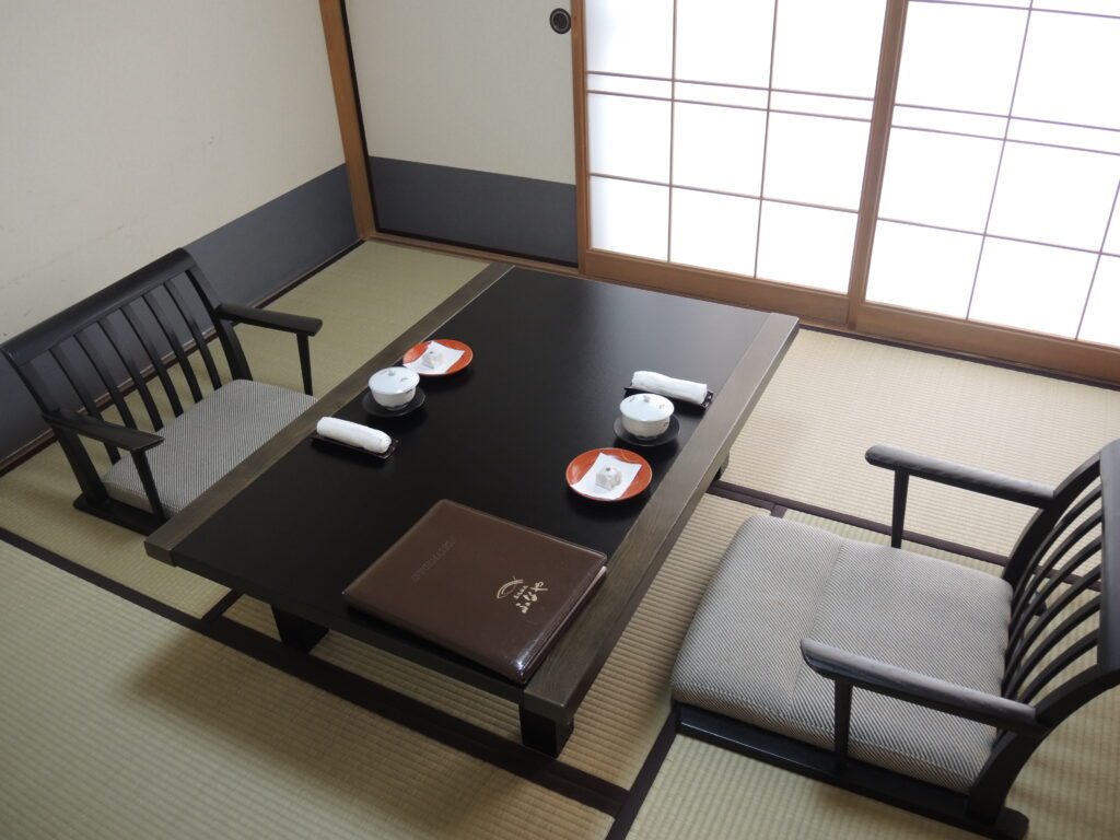 funaya ryokan matsuyama tatami tea