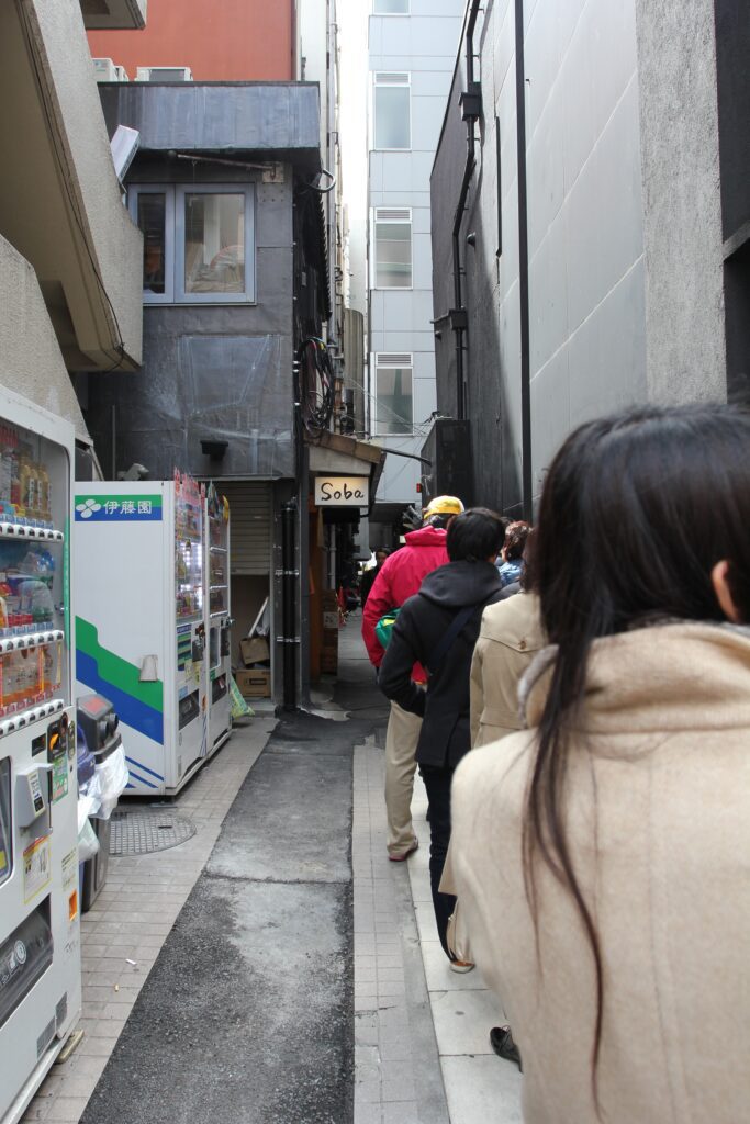 ginza kagari ramen line