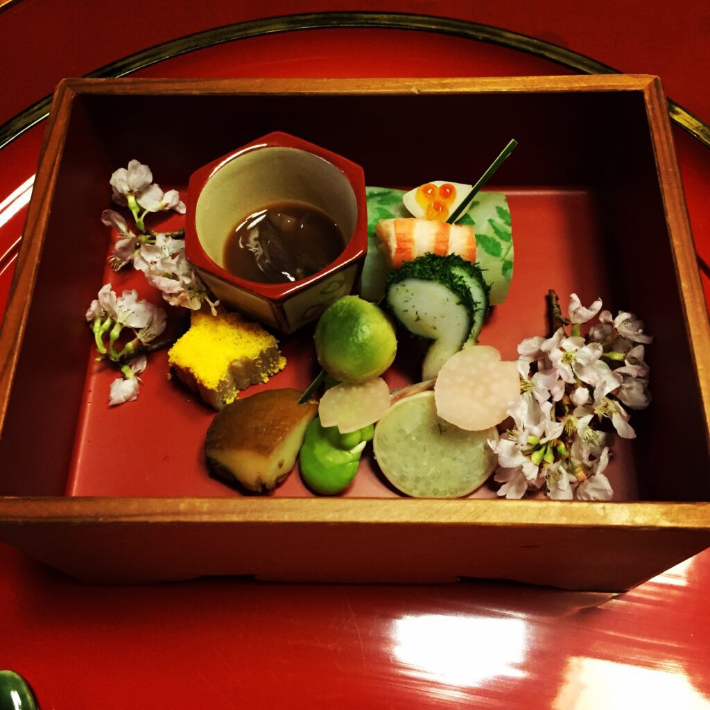 kikunoi honten kyoto kaiseki appetizers