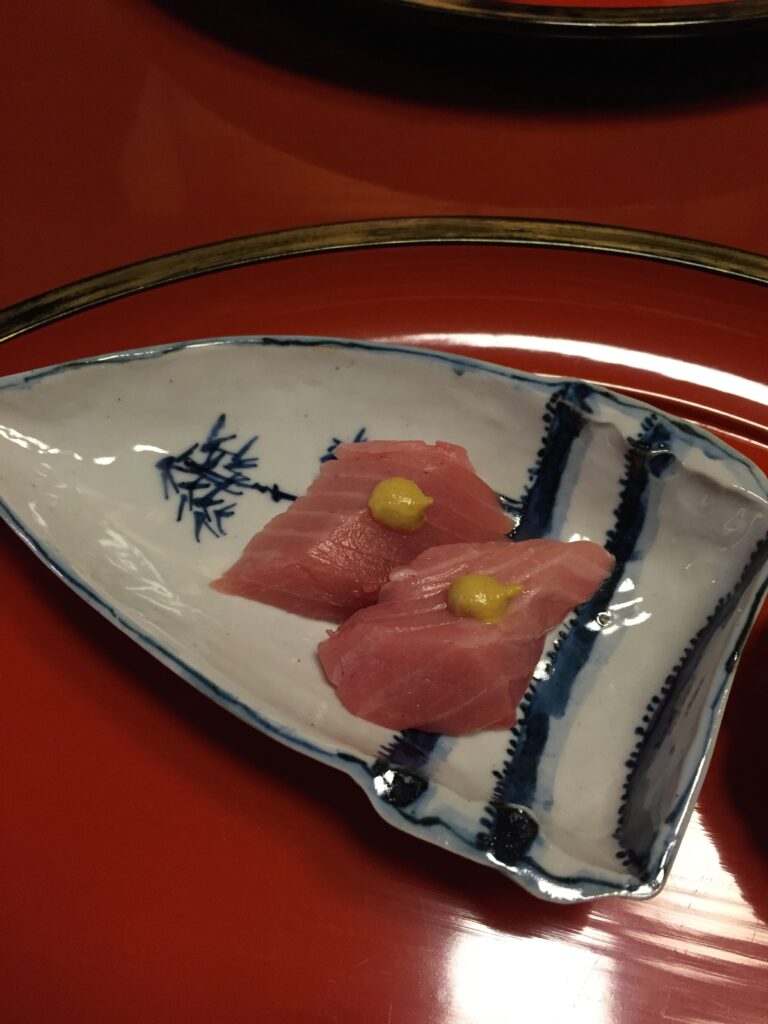 kikunoi honten kyoto kaiseki bluefin tuna