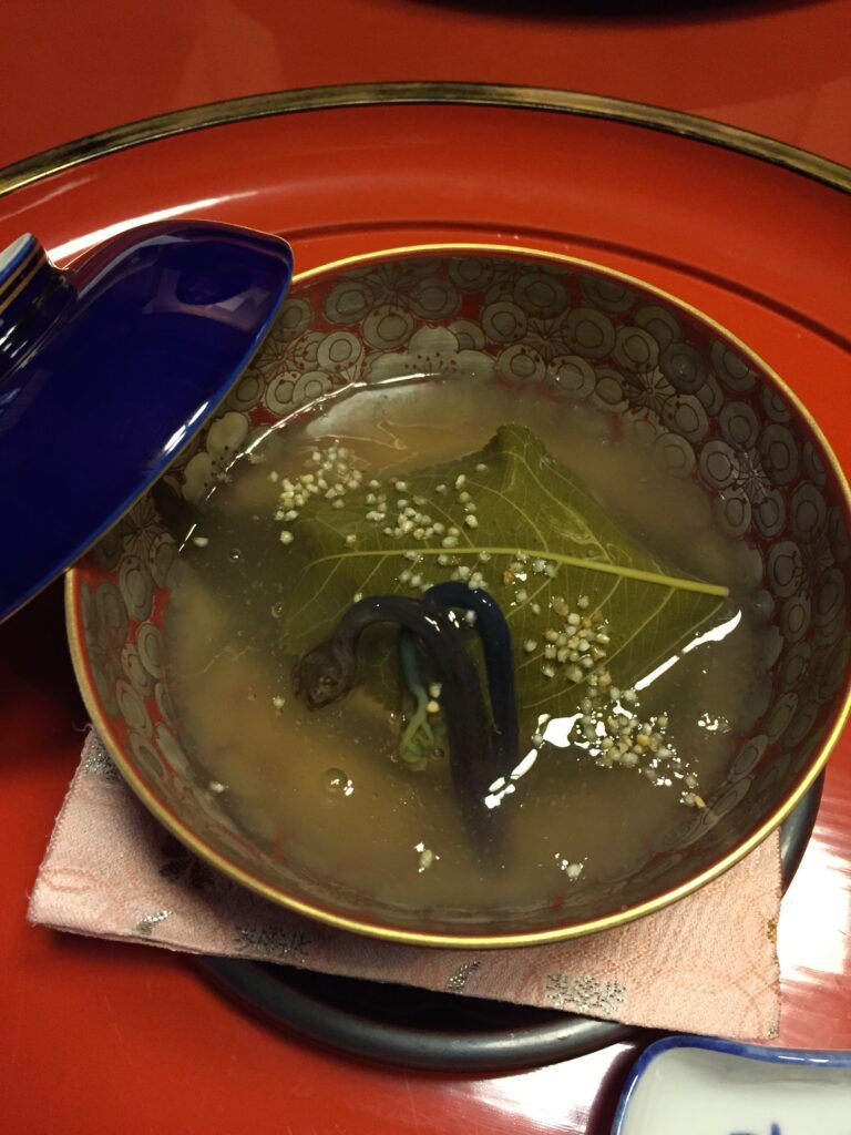 kikunoi honten kyoto kaiseki tilefish