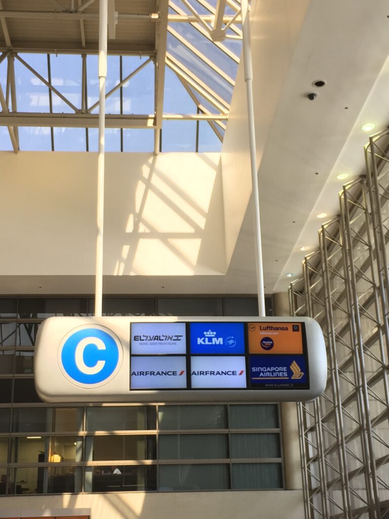 lax check in counter