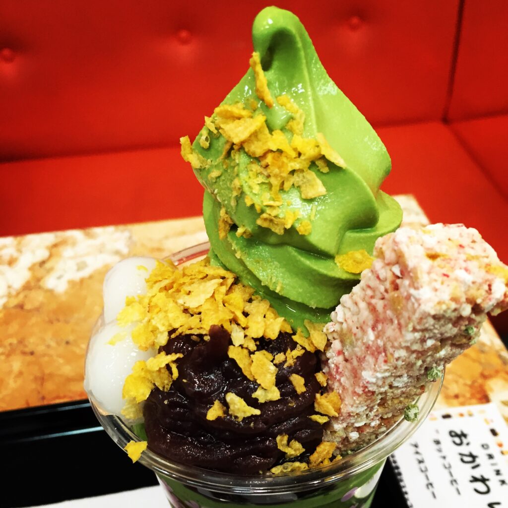 matsuyama japan green tea parfait
