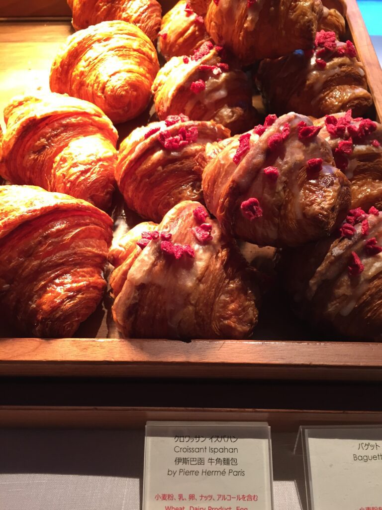 ritz carlton kyoto breakfast isophan croissant