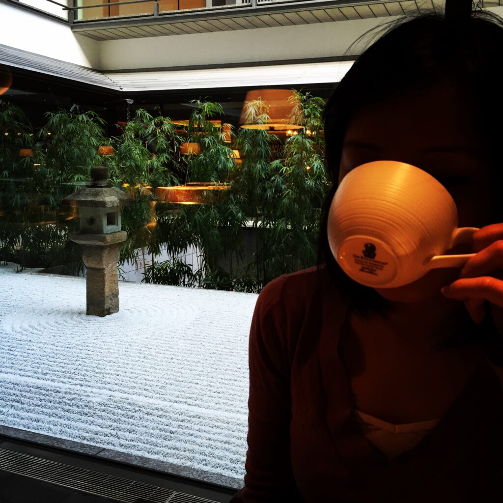 ritz carlton kyoto breakfast view