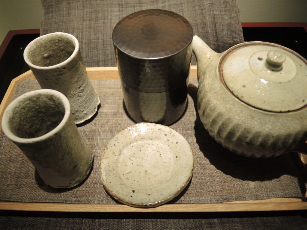 ritz carlton kyoto japanese tea set