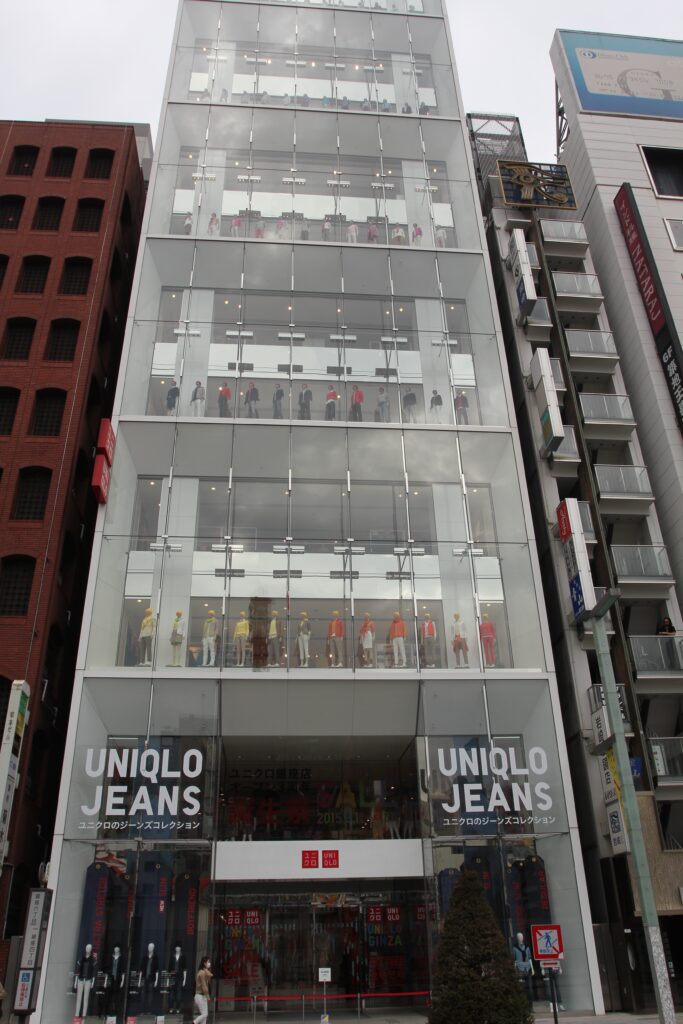 tokyo ginza uniqlo
