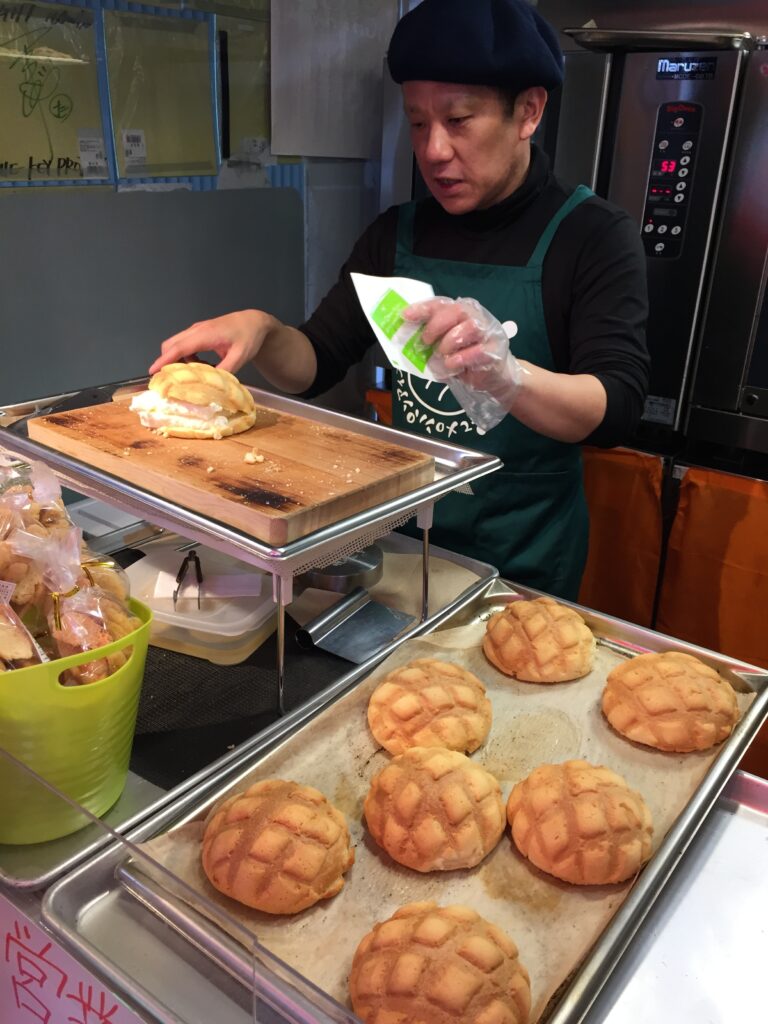 tokyo melon bun ice cream 2