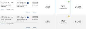 United Beta reservations
