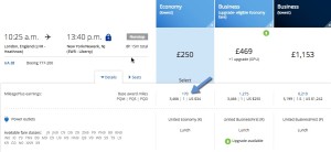 United Beta reservations