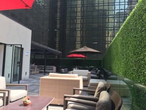 Grand Hyatt New York - Grand Club Outside area