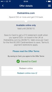 American Express Offers - 2015