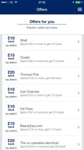 American Express Offers - 2015