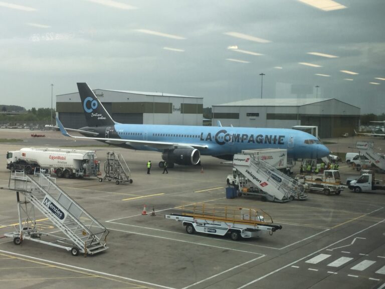 a plane on the tarmac