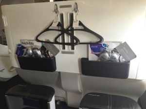London City BA001 to JFK interior
