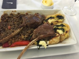 London City BA001 to JFK food