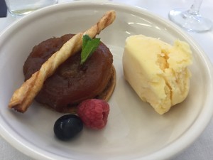 London City BA001 to JFK food