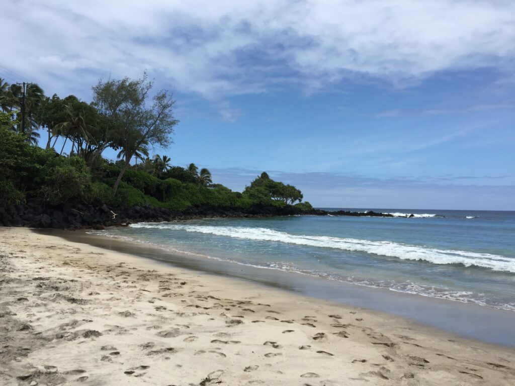 homoa beach road to hana